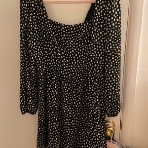 Polka dot dress size M